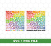 Celebrate the minds of all kinds with this Colorfull Flower SVG and PNG sublimation bundle. Perfect for your creative projects, this versatile bundle provides high-quality files that can be used on multiple platforms.