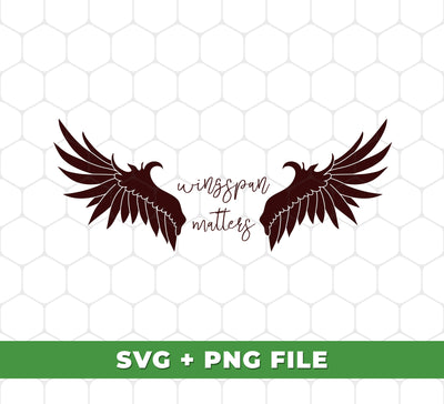 Wingspan Matters, Horror Wings, Eagle Wings, Digital Files, Png Sublimation