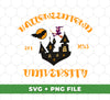 Halloweentown University, Horror Castle, Happy Halloween, Digital Files, Png Sublimation