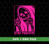 Stay Positive, Pinky Ghost, Funny Ghost, Retro Halloween, Digital Files, Png Sublimation