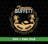 Jimmy Buffett Love Beach is a high-quality digital file containing PNG sublimation. It features vibrant colors and detailed illustrations of Hawaii from 1946 to 2023, perfect for any Jimmy Buffett fan or Hawaii lover.