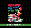 Celebrate Hispanic Heritage Month with these beautiful Hispanic woman digital files in png format. Perfect for sublimation projects. Celebrate beauty from the rich Hispanic culture and make unique creations!