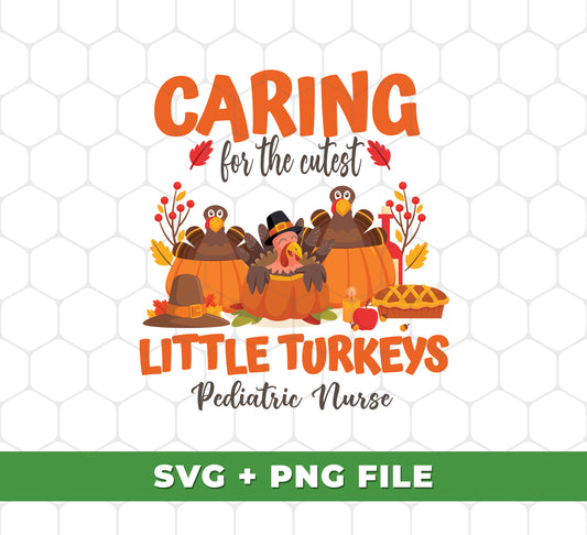 This digital file includes Caring For The Cutest, Little Turkeys, Pediatric Nurse design. This design is perfect for sublimation and digital printing and comes with ready-to-print PNG and JPG files. This design is professionally-made and perfect for any project.