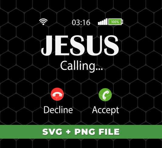 Discover this unique Pastor gift featuring a call from Jesus on a phone screen! Our digital files are in PNG Sublimation, so you can print the perfect gift for an inspirational Pastor in your life.