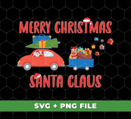 "Get into the festive spirit with Santa Clause delivering gifts for good children this Christmas! Our trendy digital files, available in PNG format, make for easy sublimation onto any surface. Make your holiday decor stand out this year with these fun and unique designs. Perfect for spreading holiday cheer!"