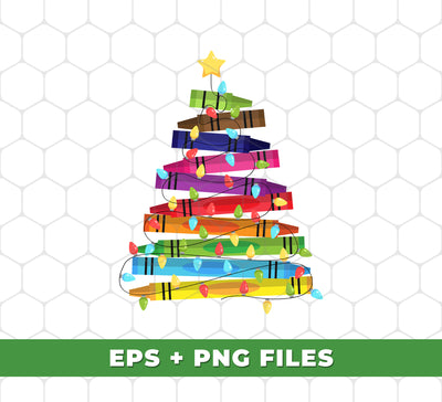 Create colorful and festive holiday decorations with our Crayon Xmas Tree! This unique Crayon-mas Tree features a light line design for a modern twist. With digital files and PNG sublimation, easily customize and print your own tree for a personalized touch. Perfect for all your Christmas crafting needs.