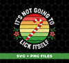 It's Not Going To Lick Itself, Retro Christmas, Candy Cane, Trendy Christmas, Digital Files, Png Sublimation