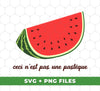 Ceci N'est Pas Une Pasteque, This Is A Watermelon, Digital Files, Png Sublimation