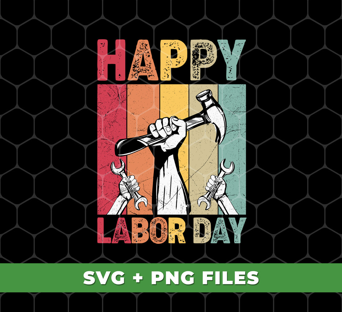 Celebrate Labor Day in style with our collection of Retro Labor Day designs! Perfect for gifts, digital projects, and sublimation printing. With a variety of file formats and high-quality resolutions, these designs will surely make your Labor Day celebrations even more special.