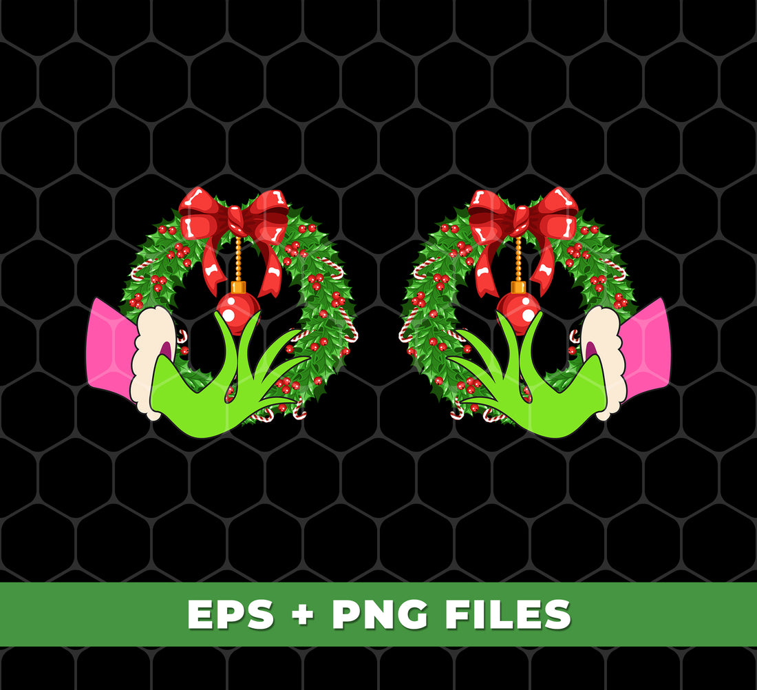 Download these hilarious digital files featuring the Grinch getting handsy with some holiday cheer. Perfect for sublimation or digital printing. Spread some laughter this season with Merry Titsmas!