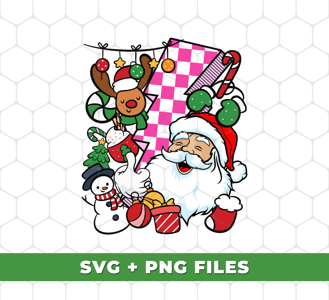 Unleash the nostalgia this holiday season with our Groovy Santa design! Featuring a 90s aesthetic and a touch of humor, this digital file is perfect for sublimation on any product. Get your hands on this groovy holiday design now!