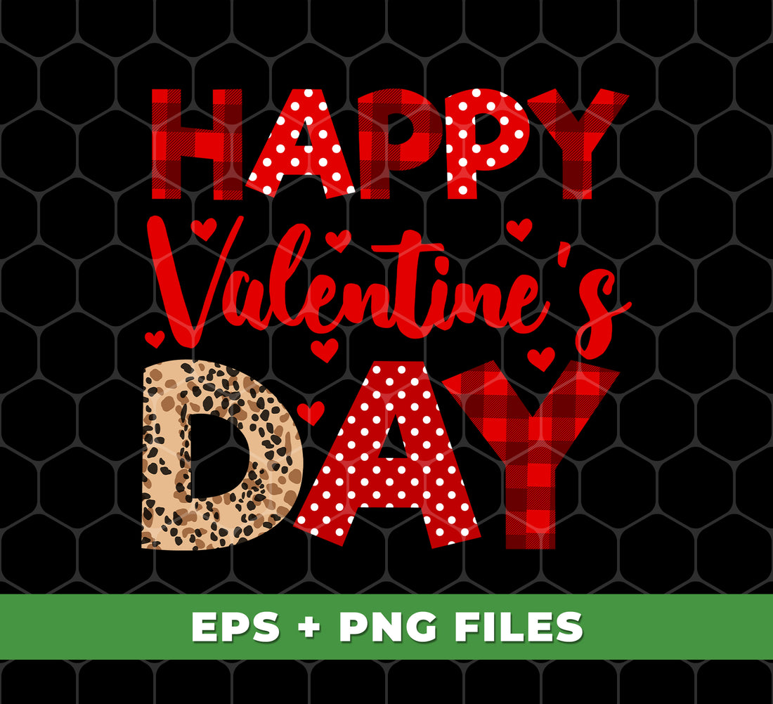 Celebrate Valentine's Day with this adorable, digital Happy Valentine's Day design featuring a cute leopard pattern. Perfect for creating personalized gifts or decorations, these versatile png files are a must-have for sublimation projects. Make your Valentine's Day extra special with this unique design.