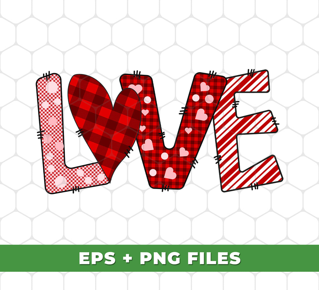 This Valentine's Day, express your love with our Love Text Png Sublimation set. The heart pattern and groovy design make it the perfect gift for your valentine. With digital files included, easily customize and create personalized gifts.