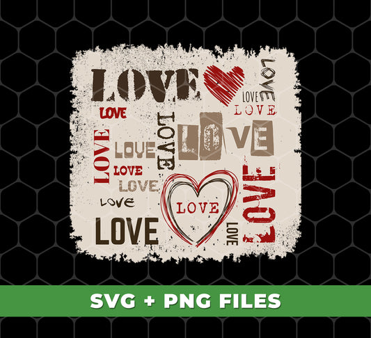 Love Design, Love Text, Valentine Design, Best Valentine Gift, Digital Files, Png Sublimation
