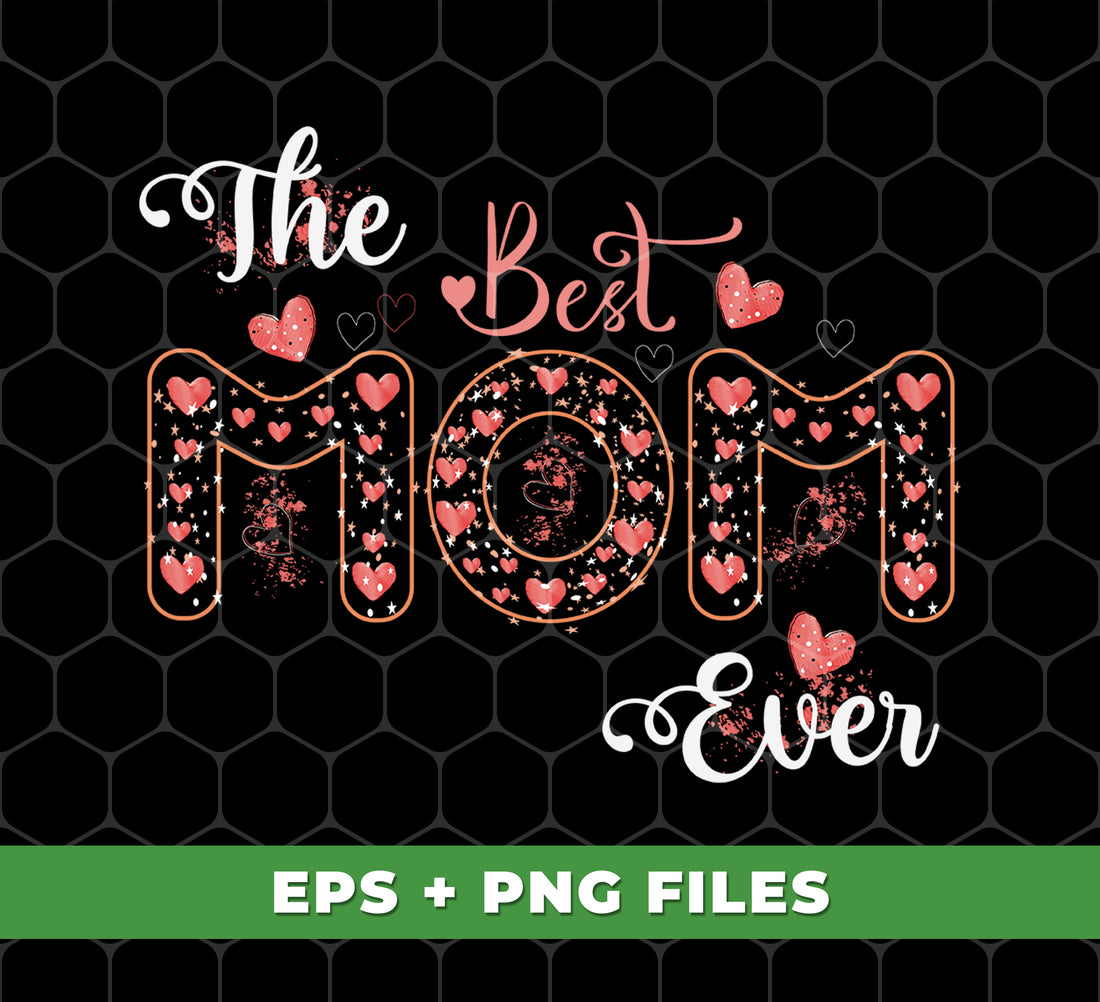 Looking for the perfect Mother's Day gift? Look no further than "The Best Mom Ever" digital files! With "Love Mom" and "Need Mom" designs, these PNG sublimation files are sure to make any mom feel special and loved. Show your appreciation with these unique designs that are easy to print and use.