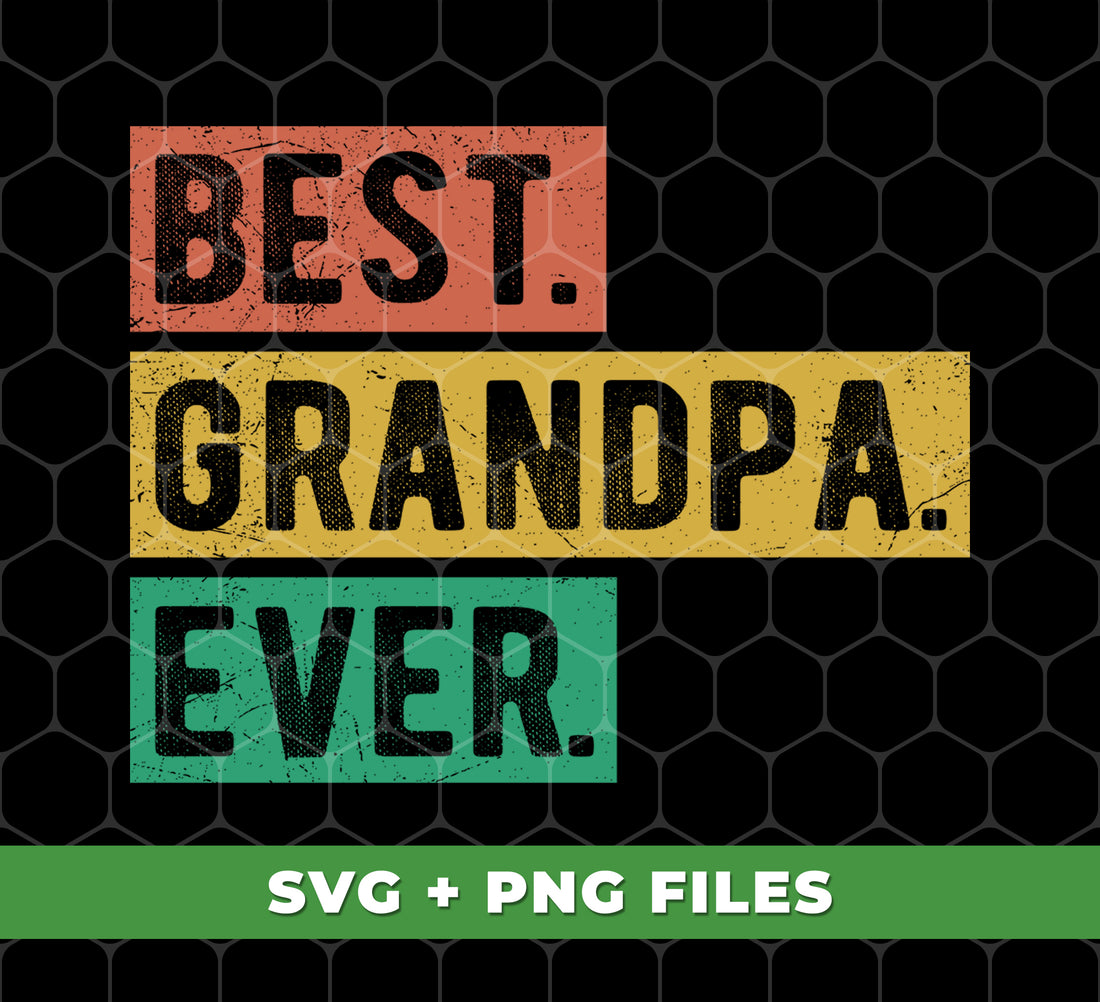 Show your grandpa how much he means to you with this retro grandpa gift! With its digital files and Png sublimation, you can create the perfect personalized present for the best grandpa ever. Let him know just how special he is with this unique and heartfelt tribute.