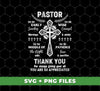 Pastor Lover, Love Pastor, Best Pastor, Thank Pastor, Digital Files, Png Sublimation