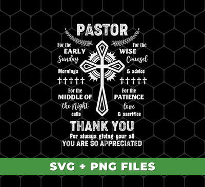 Pastor Lover, Love Pastor, Best Pastor, Thank Pastor, Digital Files, Png Sublimation