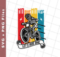 No Bike No Life, Let's Ride Bike, Retro Bike, Motorcycle Vintage, Svg Files, Png Sublimation