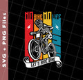 No Bike No Life, Let's Ride Bike, Retro Bike, Motorcycle Vintage, Svg Files, Png Sublimation