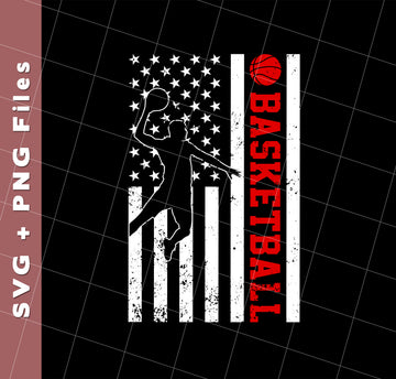 Basketball Player, American Basketball, Basketball Team, Svg Files, Png Sublimation
