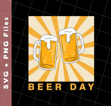 Beer Day, Best Beer Ever, Retro Beer, Beer Vintage, Svg Files, Png Sublimation