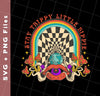 Stay Trippy Little Hippie, Groovy Hippie, Mushroom, Svg Files, Png Sublimation