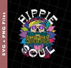 Hippie Soul, Cool Soul, Cool Skull, Hippie Style, Svg Files, Png Sublimation