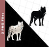 Fox Silhouette, Show Fox, Fox In Abstract, Animal Silhouette, Svg Files, Png Sublimation