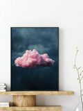 Transform your space with our Serene Pink Cloud Canvas Art. This modern geometric landscape poster adds a touch of elegance to any home decor. Let the soft pink hues and calming design bring a sense of tranquility to your space. Perfect for those who appreciate a unique twist on traditional artwork.