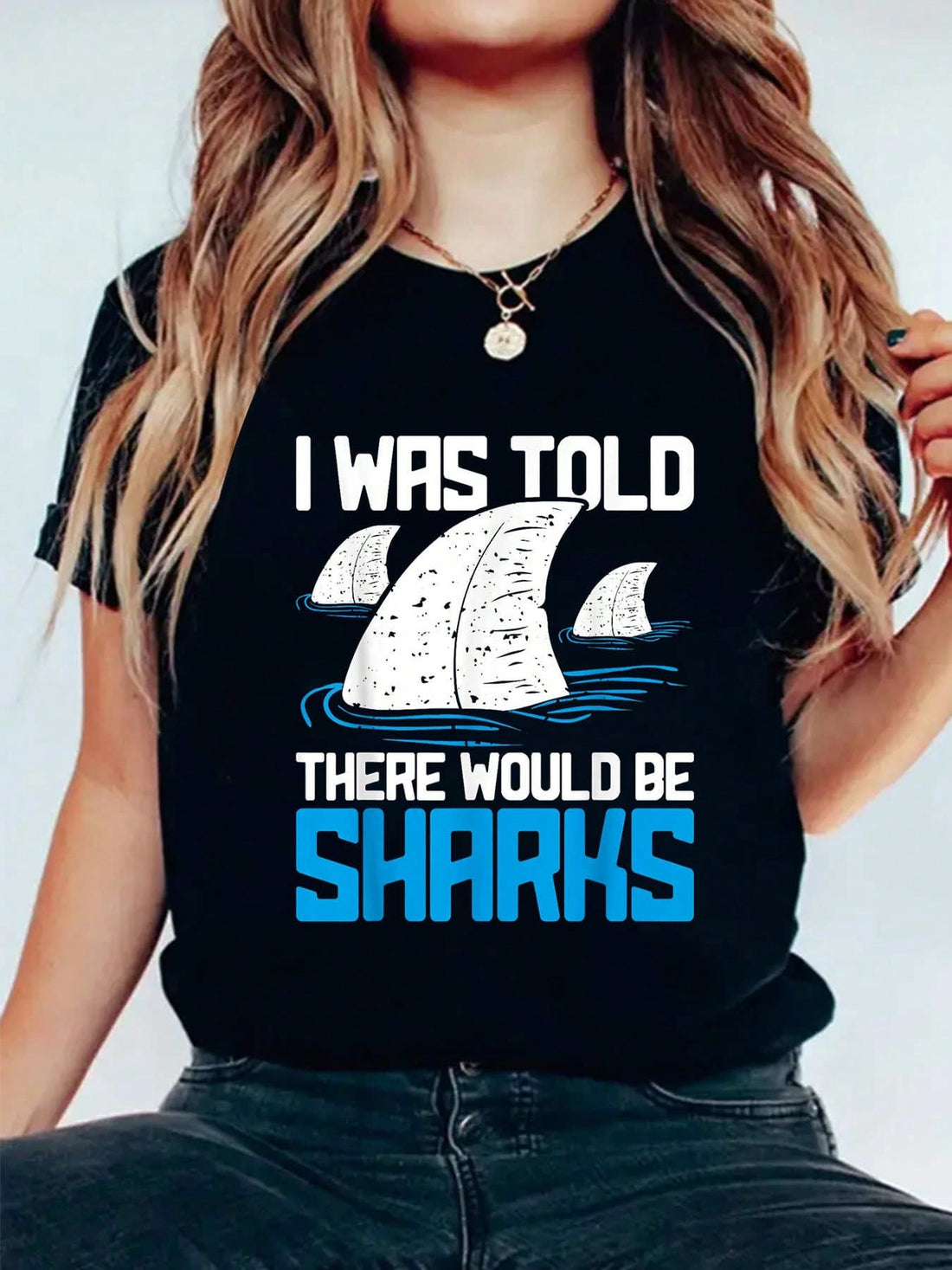 Join the club of shark enthusiasts with our 'I Was Told There Would Be Sharks' Graphic Tee from Shark Lovers Unite! Show off your love for these magnificent creatures and make a bold statement with this quirky and humorous shirt. Don't miss out, grab yours now!