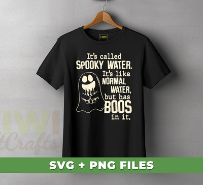 It's Called Spooky Water, It's Like Normal Water, But Has Boos In It, Digital Files, Png Sublimation