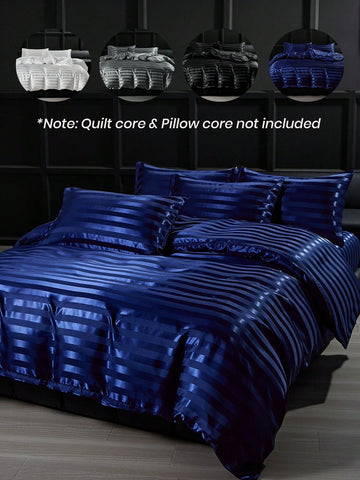 Wrap yourself in the silky smooth embrace of our Soft Blue Satin Duvet Cover Set! Lightweight and breathable, it’s perfect for cozy nights all year round. The stylish blue hue adds a splash of charm to your bedroom, while the skin-friendly fabric keeps you comfy and cool. Complete with matching pillowcases, this set turns bedtime into a dreamy escape you’ll look forward to every night. Sweet dreams never looked so good!