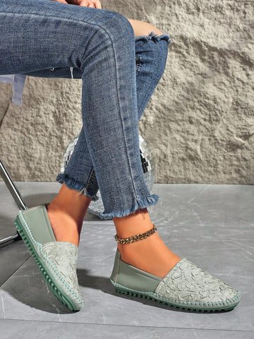 Introducing Soft Sole Slip-On Loafers, combining style and comfort for the ultimate walking experience. These shoes feature a soft sole that will cushion and support your feet, allowing you to effortlessly go about your day. Perfect for any occasion, these loafers will be your go-to for both fashion and function.