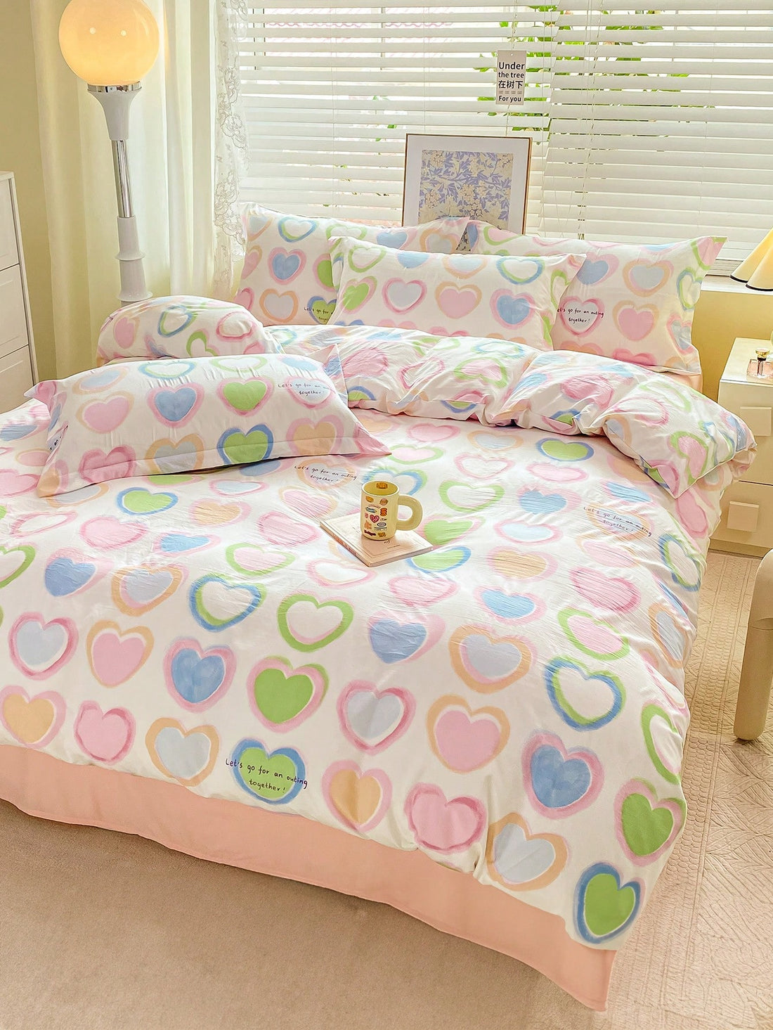 Transform your bedroom into a cozy oasis with our Soft and Breathable Printed Duvet Set. Made of high-quality materials, this 3-piece bedding set offers unmatched comfort and breathability to ensure a good night's sleep. Elevate your bedroom décor with this stylish and luxurious duvet set.