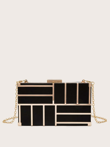 Elevate your style at any glamorous event with our Sparkling Elegance: Two-Tone Glitter Mini Crossbody Bag. Its shimmering design exudes elegance and its compact size is perfect for carrying your essentials. Embrace luxury with this must-have accessory.
