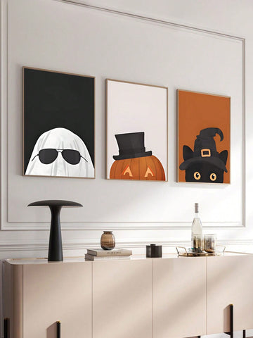 Upgrade your home decor this Halloween season with our Spooktacular Halloween Trio! These beautifully framed canvas wall paintings are perfect for spooking up any bedroom, living room, or hallway. With their high-quality materials and expert craftsmanship, these paintings will bring a touch of eerie elegance to your space. Get ready to impress your guests and add a hauntingly stunning touch to your home.
