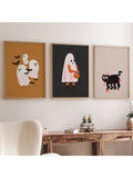 Elevate your Halloween home décor game with this Spooky Prints 3-Piece Set. These high-quality prints feature hauntingly beautiful designs that will enhance any room. Made with premium materials, these prints will add just the right amount of spook to your holiday. Perfect for horror enthusiasts and seasonal decorators alike.