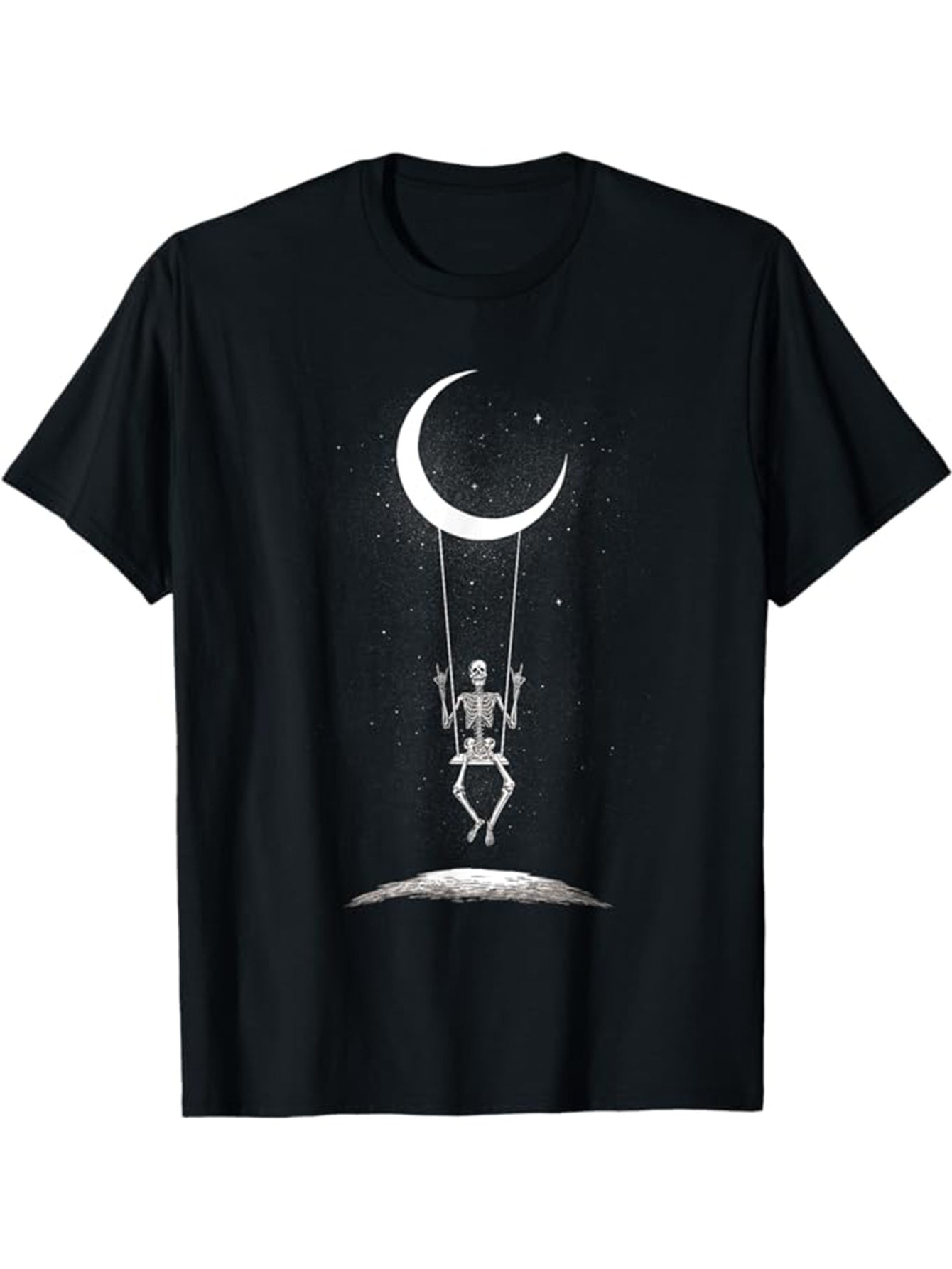 The Spooky Skeleton Print Men's Graphic Tee is a must-have for Halloween and outdoor enthusiasts. With its creepy yet playful design, this tee is perfect for any spooky occasion. Made with high-quality materials, it offers both comfort and style. Get ready to show off your spooky side with this graphic tee!