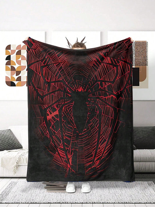 Introducing our Spooky Spider Pattern Cozy Blanket - the perfect addition to your bed or sofa all year round! This soft and comfortable blanket features a unique spider pattern, adding a touch of Halloween spirit to your home. Stay warm and cozy in any season with our high-quality blanket.