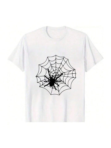 Express your love for all things spooky with our Spooky Spiderweb Unisex Cotton T-Shirt! Made with soft cotton, this t-shirt is perfect for embracing the eerie vibes. Whether you're dressing for a spooky party or just feeling witchy, this t-shirt will add some extra spook to your wardrobe.