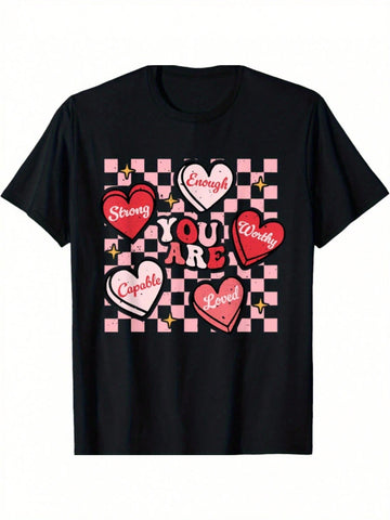 Wear your heart on your sleeve with our 'Spread the Love' men's t-shirt. Show your Valentine how loved and valuable they are with this quirky and playful statement tee. Give the gift of love and self-worth this Valentine's Day.