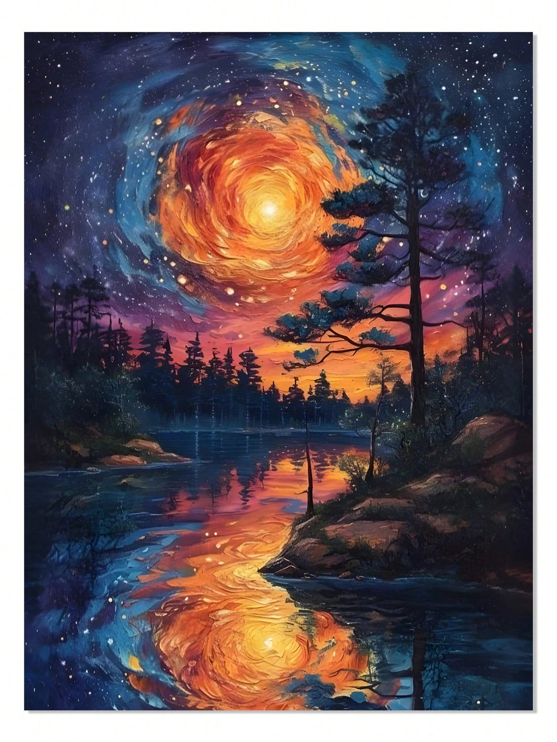 Experience the timeless beauty of van Gogh's Starry Night with our Serenity canvas art. This stunning piece brings a sense of tranquility to any home decor with its peaceful colors and dreamy brushstrokes. Create a serene atmosphere while adding a touch of sophistication to your space.