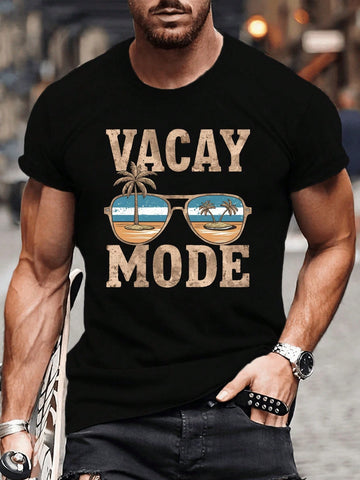 Slip into vacation vibes with our VACAY MODE Men's T-Shirt! This laid-back essential turns any day into a getaway with its comfy fit and carefree style. Perfect for beach days, city explorations, or just pretending your backyard is a tropical paradise. Pack light, live large, and let everyone know your mindset with this three-season wonder!