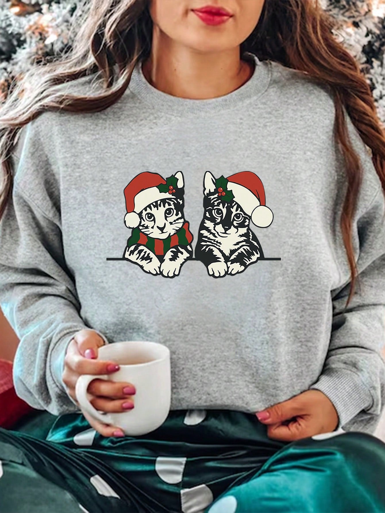 Stay warm and stylish this holiday season with our Cozy Christmas Unity Sweatshirt. Featuring a thermal lining, this sweatshirt will keep you cozy while spreading holiday cheer with its festive design. Perfect for any holiday gathering or casual hangout, this sweatshirt is a must-have for the season.