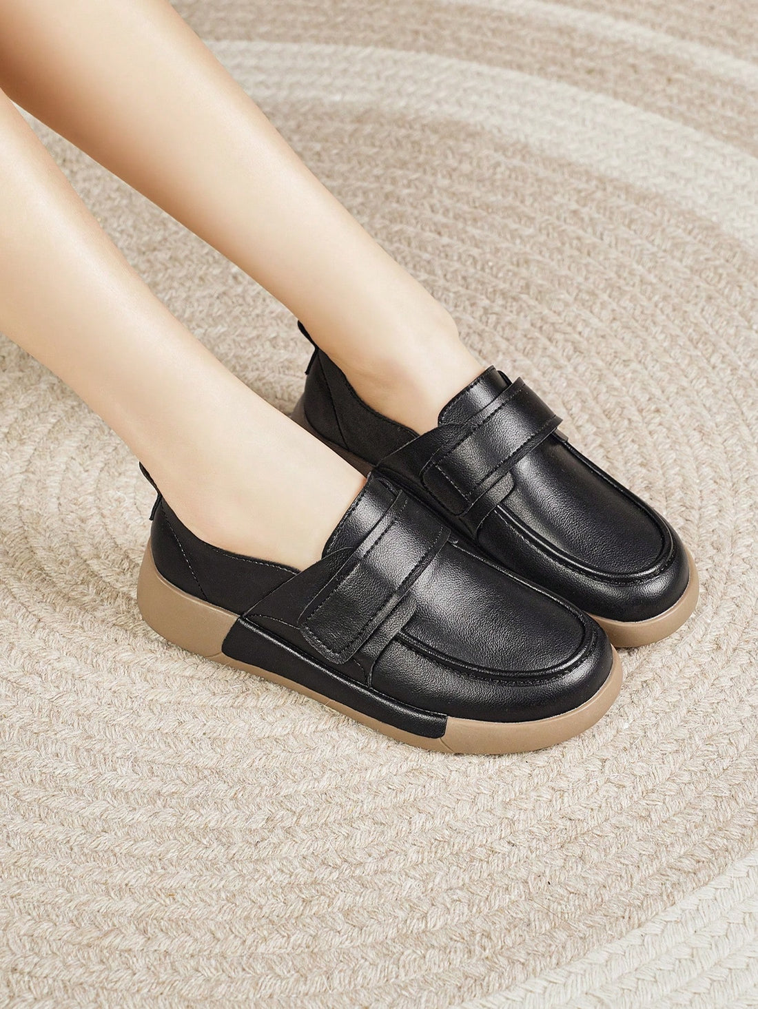 Elevate your style and comfort with Step into Style's versatile casual sneakers. Featuring thick non-slip soles, these sneakers provide both stability and fashion-forward flair. Perfect for any outfit, step into the day with confidence and style.