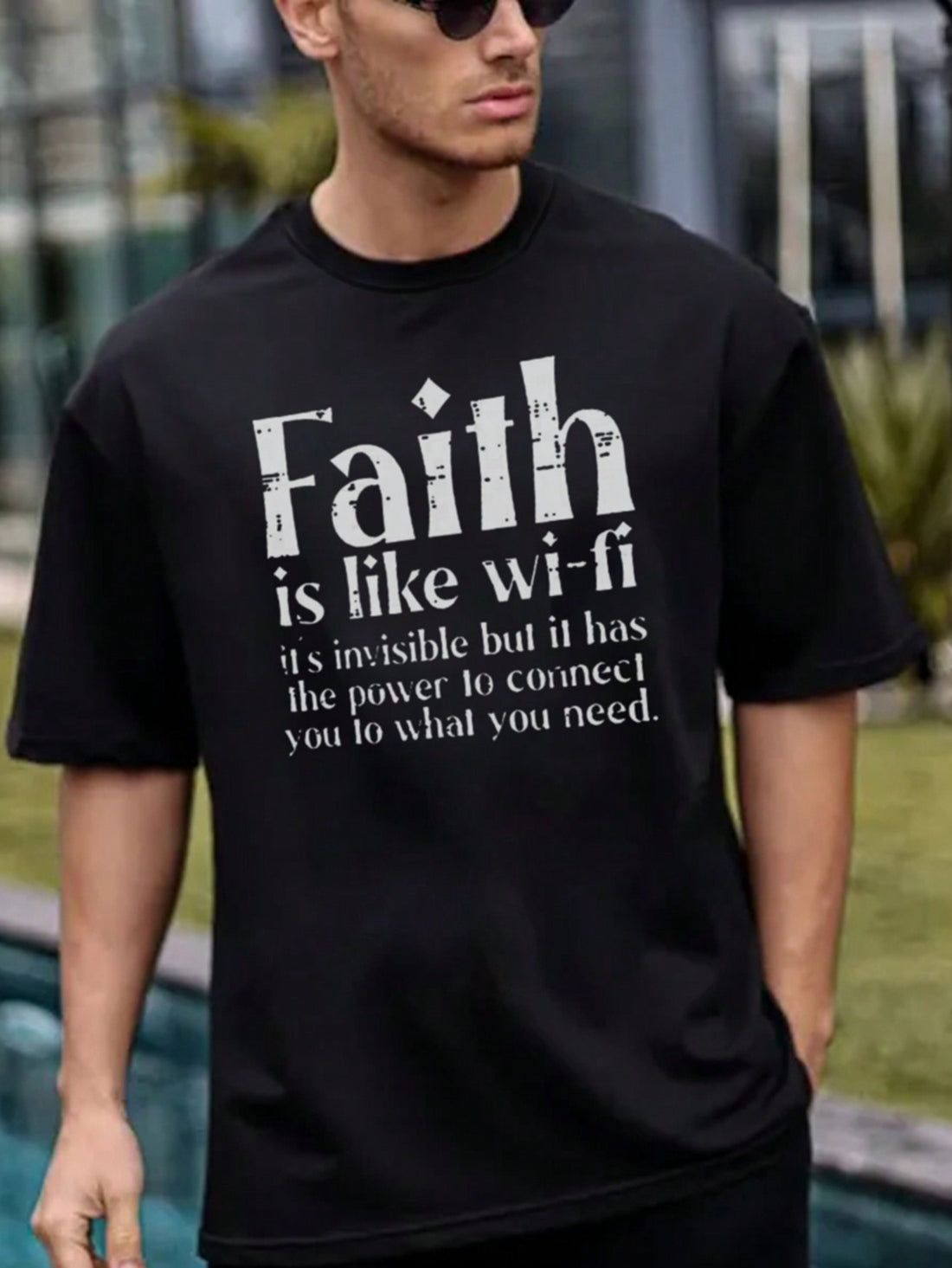 This Street Style Men's Casual Short Sleeve T-shirt is a must-have for any fashion-forward man. The vibrant graphic text print adds a touch of edginess to your everyday look. Made with high quality materials, this t-shirt offers both style and comfort, making it a perfect addition to your wardrobe. Upgrade your street style game today!