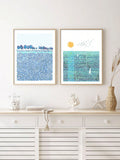 Transform your living space with this playful 2-piece abstract landscape canvas set! Bursting with springtime energy, these vibrant artworks add a splash of modern flair to any room. Perfect for creating a conversation-starting focal point that brightens your walls and lifts your mood. Your guests won't be able to look away!