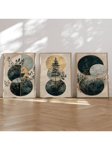 Bring a fresh burst of nature indoors with this playful 3-piece set of abstract green plant canvas wall art. Each piece adds a splash of vibrant greenery and modern charm, perfect for brightening up any room with a chic, botanical vibe. Easy to hang and sure to spark joy, this trio transforms your walls into a lively garden of style.