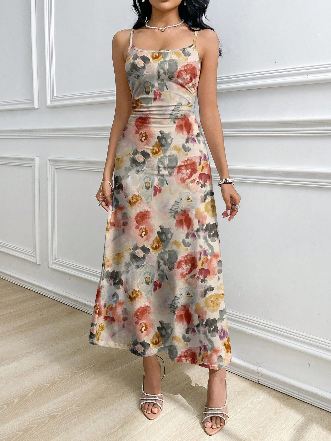 Effortlessly elevate your everyday fashion with our Stylish Abstract Printed Sleeveless Dress. Featuring a flattering waist ruching and a playful abstract print, this dress is perfect for those who don't take themselves too seriously (but still want to look stylish!). Say goodbye to boring outfits and hello to quirky style!